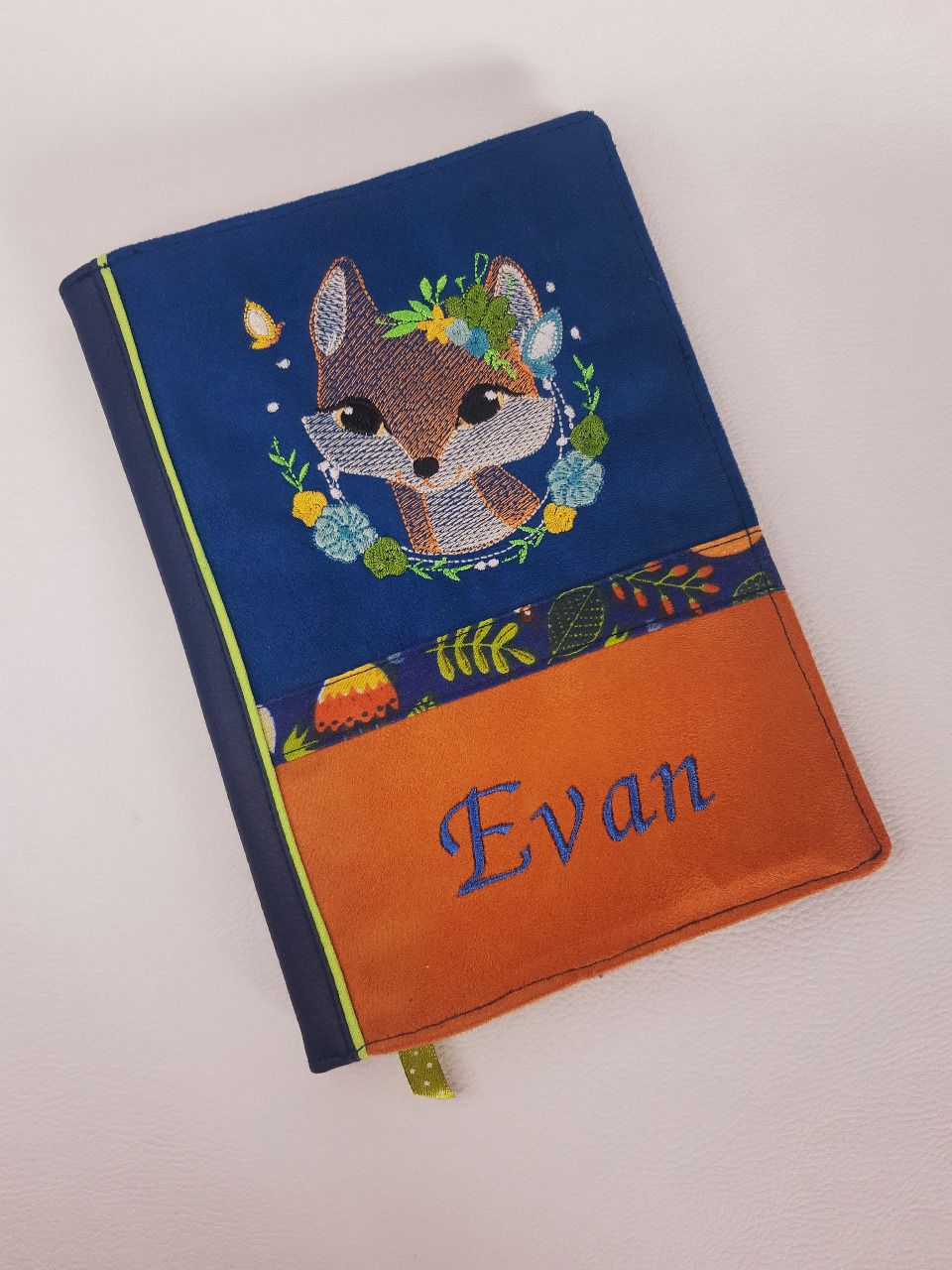 Ma Fabrique Perso - Protège Carnet De Santé Bouclettes Biscuit Personnalisable Avec Prénom