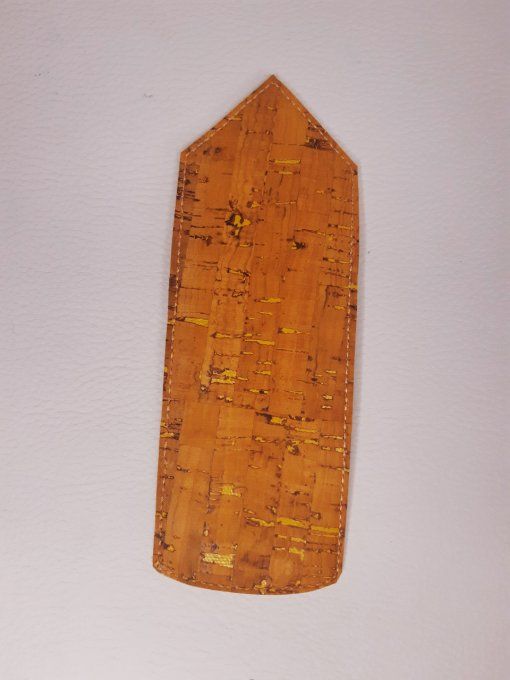 Marque-page Super Maitresse - crayon liège ocre