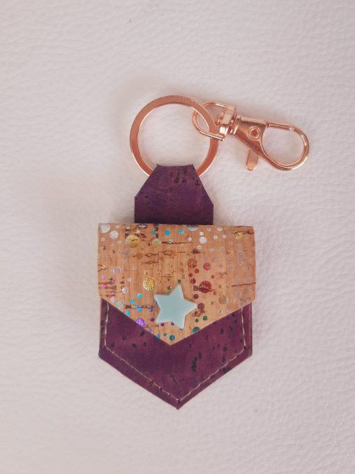 Patron du porte-jeton / porte-clés AMARANTE