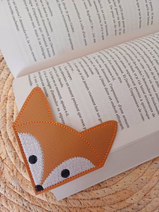 Marque-page Renard roux
