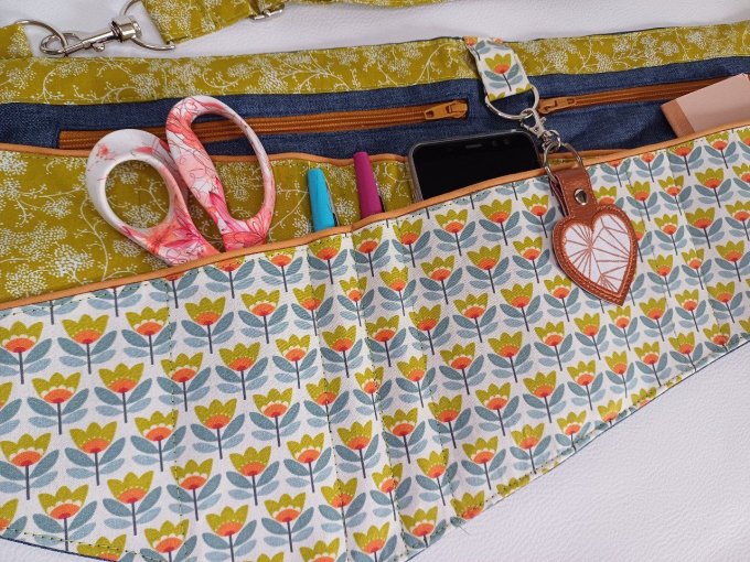 Patron de couture de la ceinture multipoche IROKO