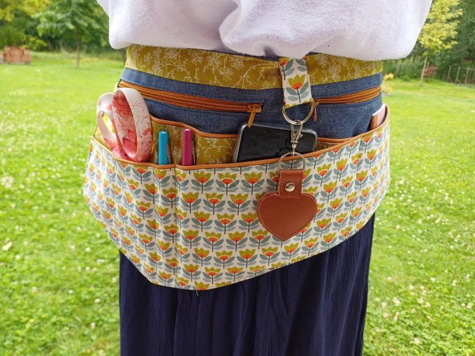 Patron de couture de la ceinture multipoche IROKO