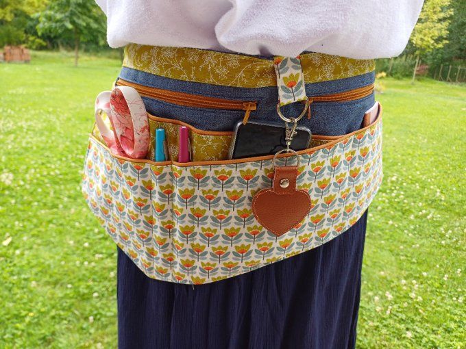 Patron de la ceinture multipoche IROKO