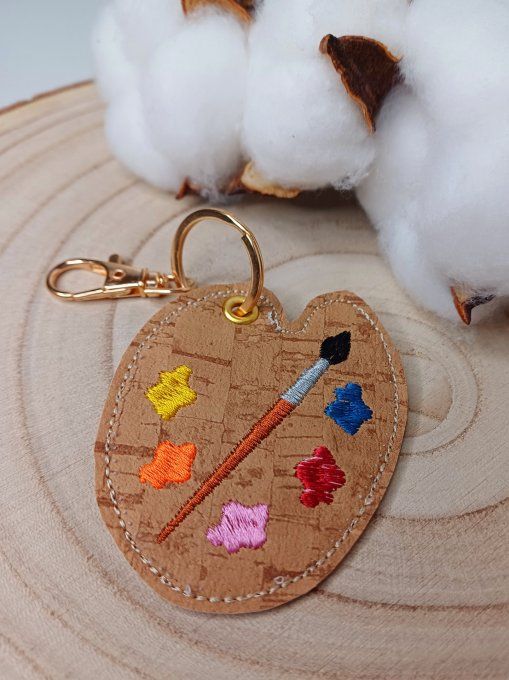 Porte-clé Palette de peintre