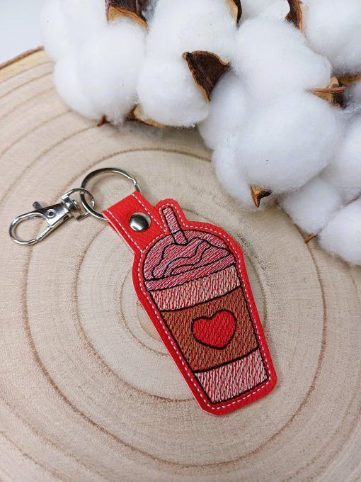 Porte-clé Smoothie - rouge