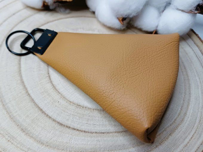 Porte-monnaie / porte-clés - camel