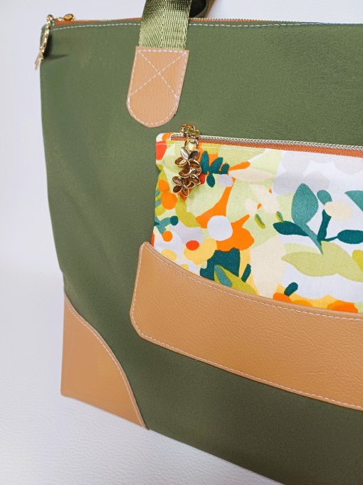 Patron du sac avec trousse amovible CHESNUT