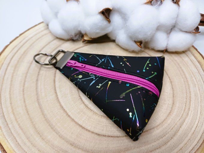 Porte-monnaie / porte-clés - feu artifice