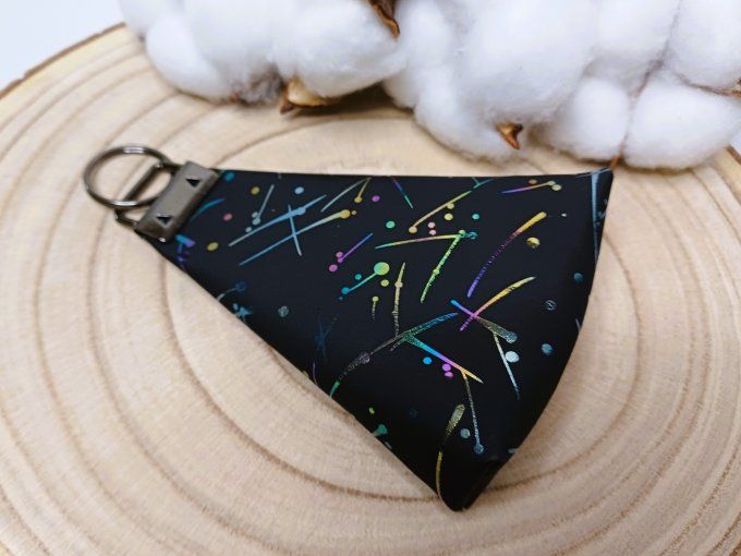 Porte-monnaie / porte-clés - feu artifice