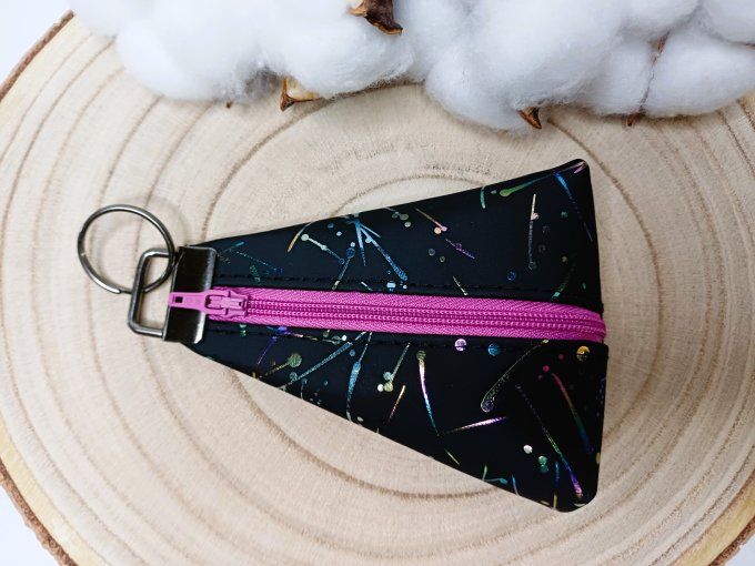 Porte-monnaie / porte-clés - feu artifice