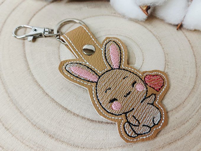 Porte-clé Lapin tout mignon