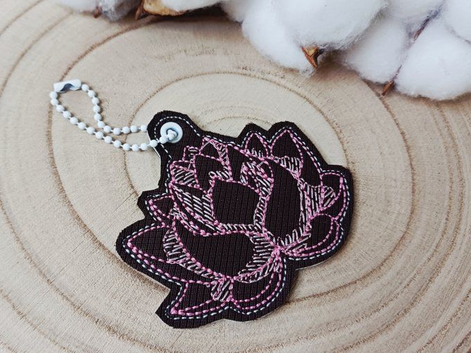 Déco de sac - Lotus