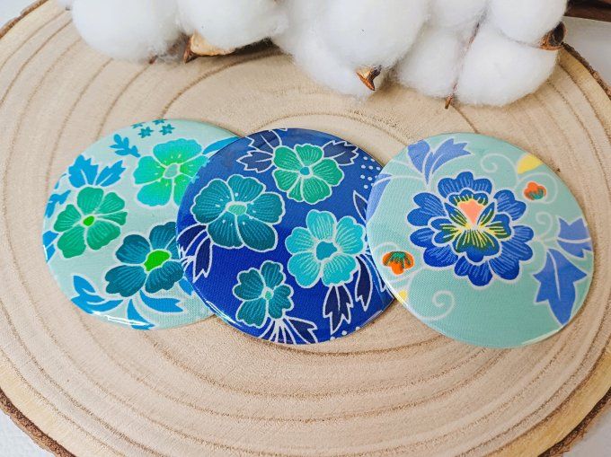 Miroir Petit Pan - tons bleu/vert