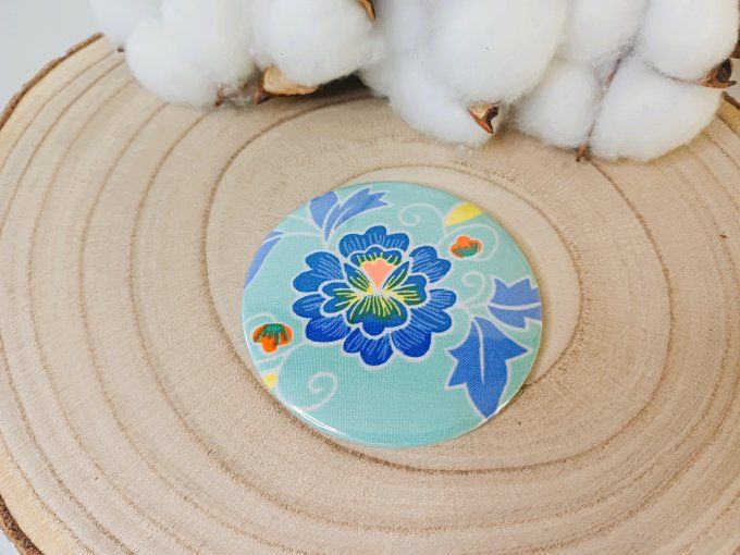 Miroir Petit Pan - tons bleu/vert