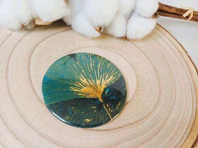 Miroir motif Ginkgo
