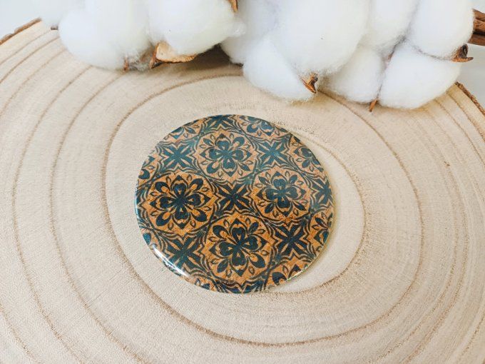 Miroir Liège - tons naturels