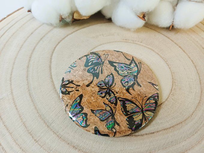 Miroir Liège - motifs colorés