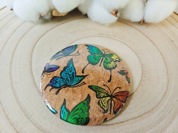 Miroir Liège - motifs colorés