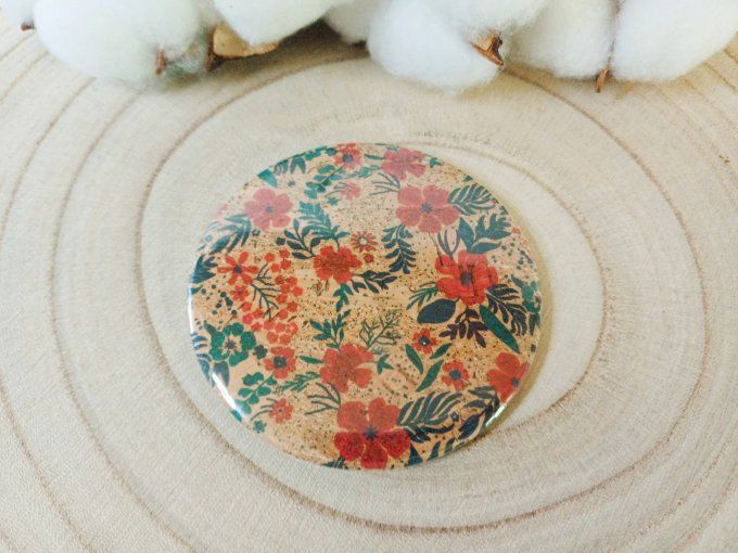 Miroir Liège - motifs colorés