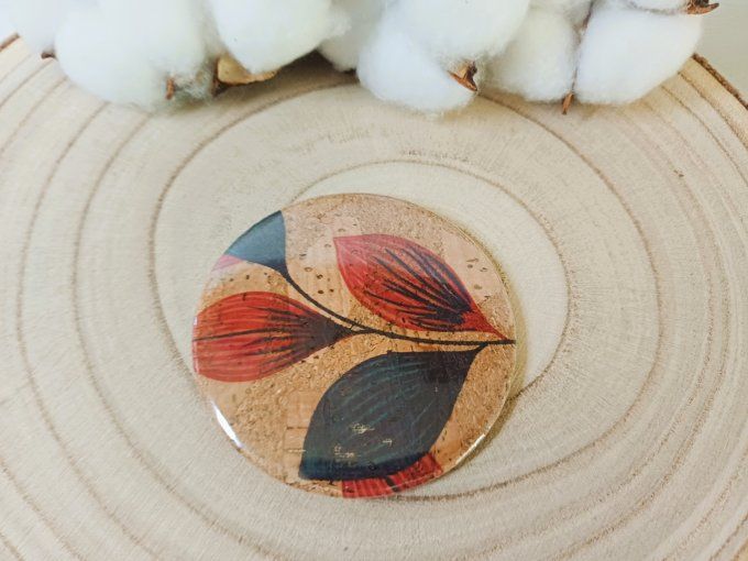 Miroir Liège - motifs colorés