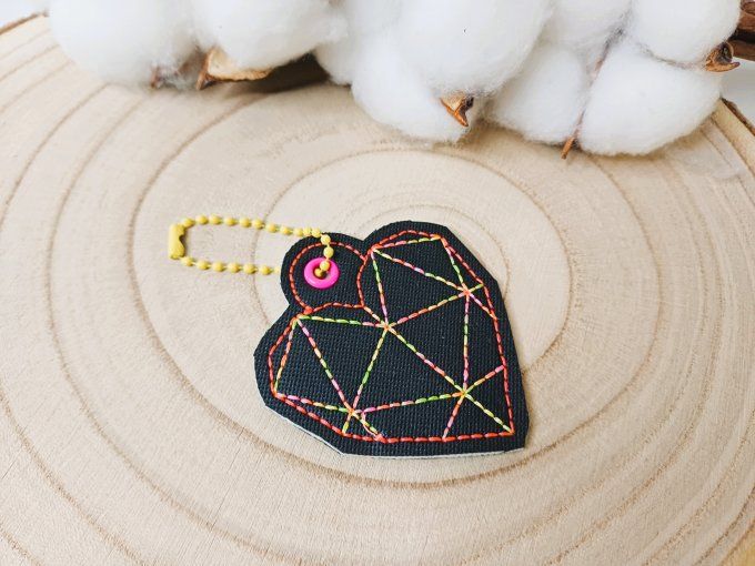 Déco de sac - Coeur