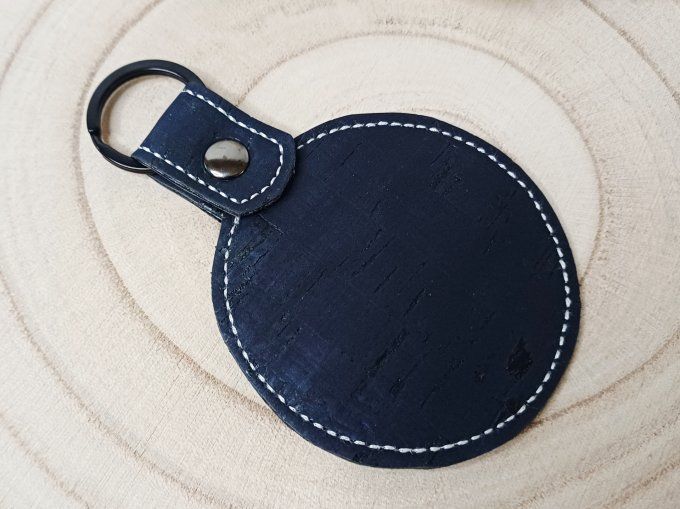 Porte-clé Boussole en liège