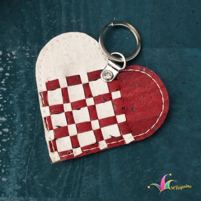 Le coeur tressé de ART'LEQUINE