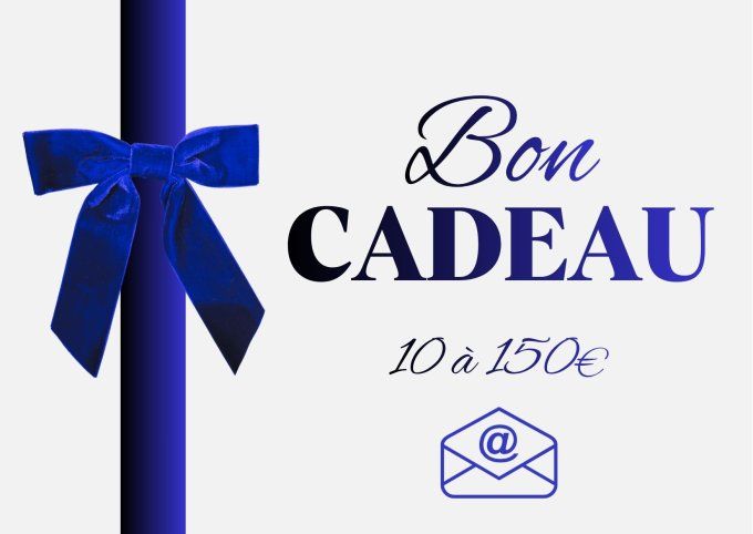 Bon cadeau de 10 à 150 € - par email