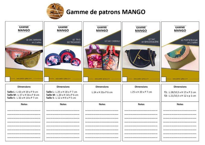 Fiche Gamme MANGO