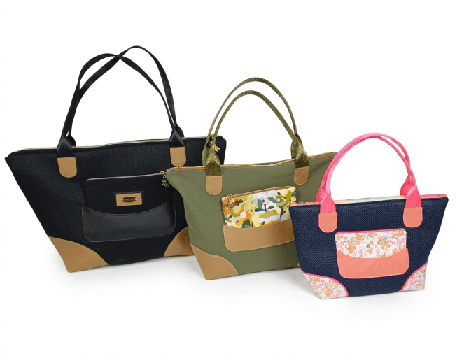 Patron du sac avec trousse amovible CHESNUT