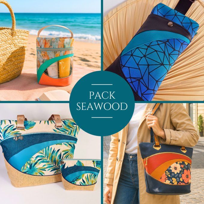 PACK of 5 patterns from the SEAWOOD collection