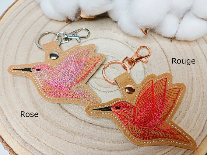 Porte-clé COLIBRI - 12 couleurs au choix