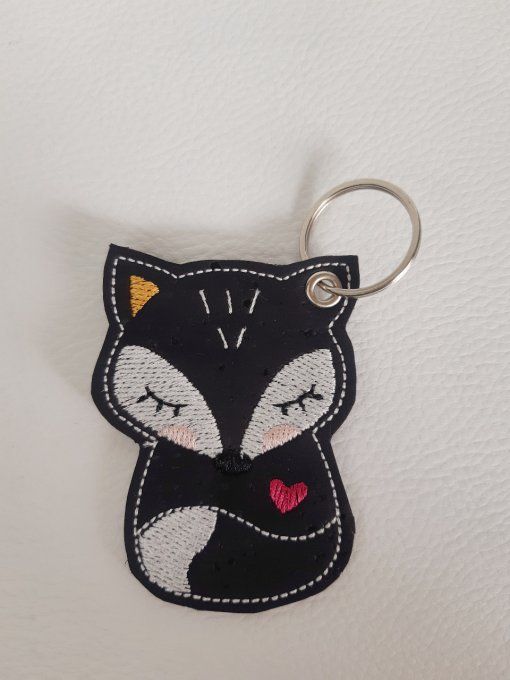 Porte-clé Renard endormi