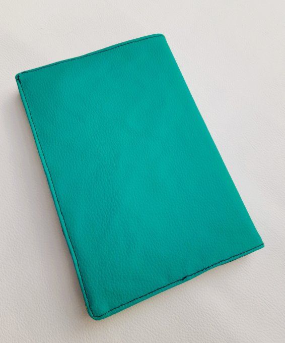 Protège carnet A5 - feuilles tropicales