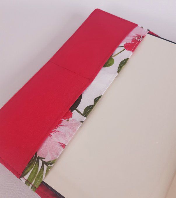 Protège carnet A5 - mandala rose