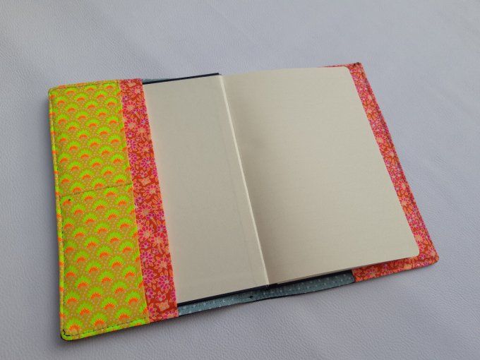Protège carnet A5 - papillon