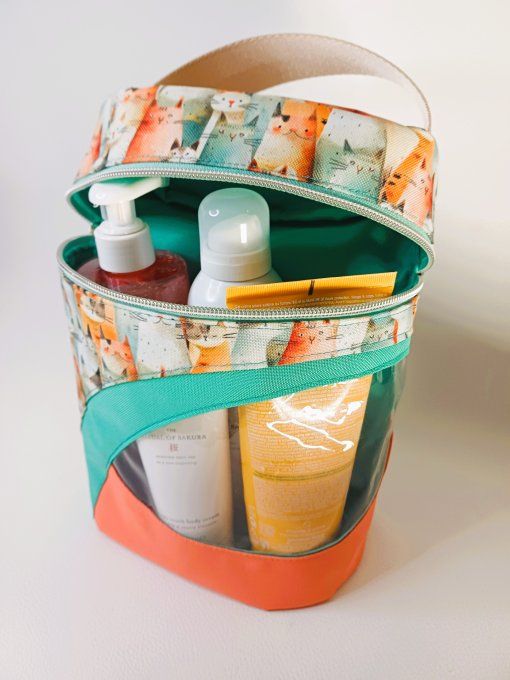 Patron de la trousse pour cosmétiques SEAWOOD