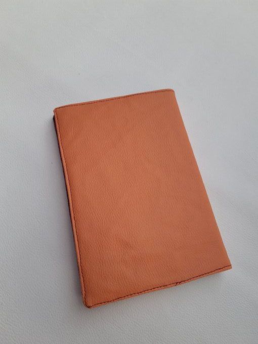 Protège carnet A5 - lotus mandala - pourpre